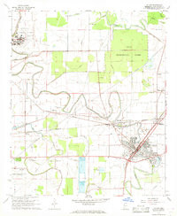 LELAND, MS HISTORICAL MAP GEOPDF 7.5X7.5