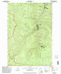 OROGRANDE, ID HISTORICAL MAP GEOPDF 7.5X