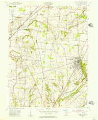 YELLOW SPRINGS, OH HISTORICAL MAP GEOPDF