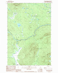 BASIN MOUNTAIN, ME HISTORICAL MAP GEOPDF