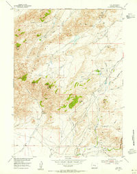 LEO, WY HISTORICAL MAP GEOPDF 7.5X7.5 GR