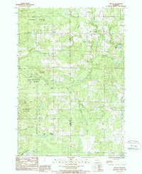 BRISTOL, MI HISTORICAL MAP GEOPDF 7.5X7.