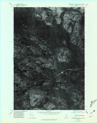 MIDDLE BROOK MOUNTAIN, ME HISTORICAL MAP