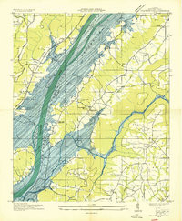 COLUMBUS CITY, AL HISTORICAL MAP GEOPDF
