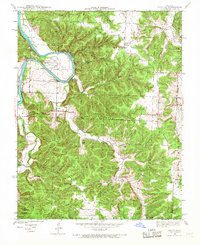 ICONIUM, MO HISTORICAL MAP GEOPDF 7.5X7.