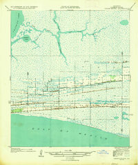 GRAND BAYOU, LA HISTORICAL MAP GEOPDF 7.