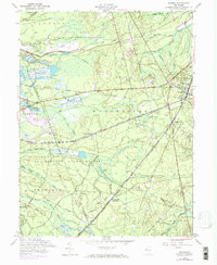 WHITING, NJ HISTORICAL MAP GEOPDF 7.5X7.