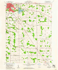 NORWALK, OH HISTORICAL MAP GEOPDF 7.5X7.