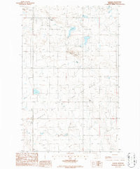 OILMONT, MT HISTORICAL MAP GEOPDF 7.5X7.