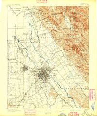 SAN JOSE, CA HISTORICAL MAP GEOPDF 15X15