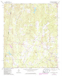SULLIGENT SW, AL-MS HISTORICAL MAP GEOPD