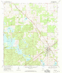 ARCHER, FL HISTORICAL MAP GEOPDF 7.5X7.5