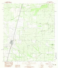 ENCINAL, TX HISTORICAL MAP GEOPDF 7.5X7.