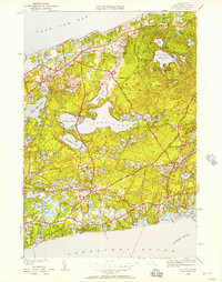 HARWICH, MA HISTORICAL MAP GEOPDF 7.5X7.