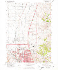 POCATELLO NORTH, ID HISTORICAL MAP GEOPD