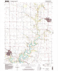 LOVINGTON, IL HISTORICAL MAP GEOPDF 7.5X