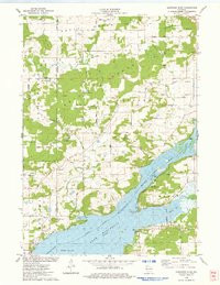 DURWARDS GLEN, WI HISTORICAL MAP GEOPDF