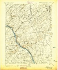 LAMBERTVILLE, NJ-PA HISTORICAL MAP GEOPD