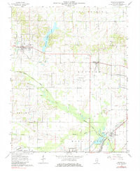 GALATIA, IL HISTORICAL MAP GEOPDF 7.5X7.