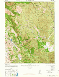 MOUNT HAMILTON, CA HISTORICAL MAP GEOPDF