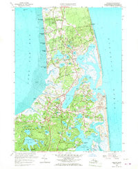 ORLEANS, MA HISTORICAL MAP GEOPDF 7.5X7.