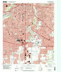 FORT WORTH, TX HISTORICAL MAP GEOPDF 7.5