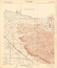 SUNLAND, CA HISTORICAL MAP GEOPDF 7.5X7.