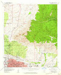 MOUNT LEMMON, AZ HISTORICAL MAP GEOPDF 1