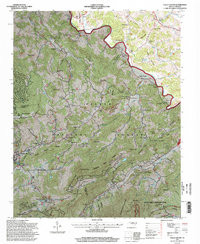 VALLE CRUCIS, NC HISTORICAL MAP GEOPDF 7