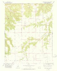 ROBBERS ROOST CANYON, CO HISTORICAL MAP