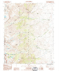 KEARSARGE PEAK, CA HISTORICAL MAP GEOPDF