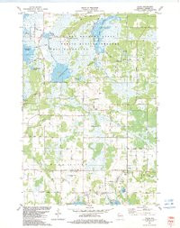 FALUN, WI HISTORICAL MAP GEOPDF 7.5X7.5