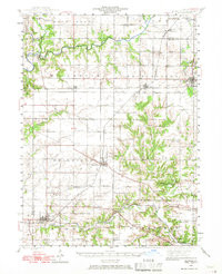 ELMWOOD, IL HISTORICAL MAP GEOPDF 15X15