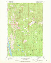 SCOTCHMAN LAKE, WA HISTORICAL MAP GEOPDF