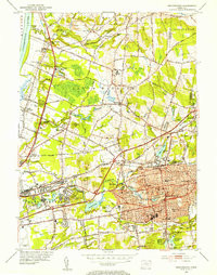 MANCHESTER, CT HISTORICAL MAP GEOPDF 7.5