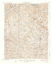 IBERIA, MO HISTORICAL MAP GEOPDF 15X15 G