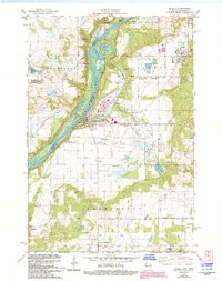 OSCEOLA, WI-MN HISTORICAL MAP GEOPDF 7.5