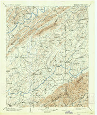 GREENVILLE, TN-NC HISTORICAL MAP GEOPDF