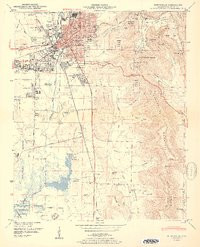 HUNTSVILLE, AL HISTORICAL MAP GEOPDF 7.5