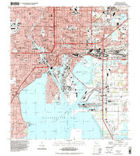 TAMPA, FL HISTORICAL MAP GEOPDF 7.5X7.5