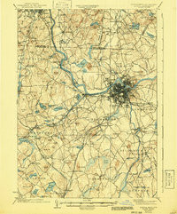 LOWELL, MA-NH HISTORICAL MAP GEOPDF 15X1