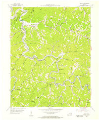 KRYPTON, KY HISTORICAL MAP GEOPDF 7.5X7.