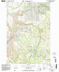 ROCKY COMFORT FLAT, ID HISTORICAL MAP GE