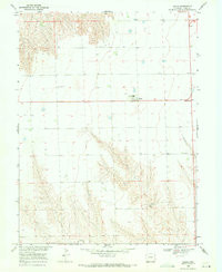 IDALIA, CO HISTORICAL MAP GEOPDF 7.5X7.5
