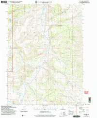 BLUE HILL, ID HISTORICAL MAP GEOPDF 7.5X