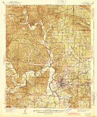 BENTON, AR HISTORICAL MAP GEOPDF 15X15 G