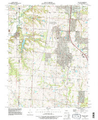 BELTON, MO-KS HISTORICAL MAP GEOPDF 7.5X