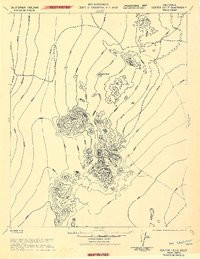 STEPLADDER MOUNTAINS, CA HISTORICAL MAP