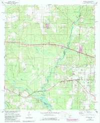 SEMINOLE, AL-FL HISTORICAL MAP GEOPDF 7.