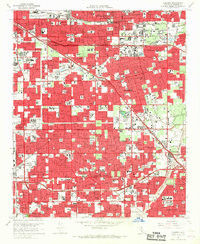 ANAHEIM, CA HISTORICAL MAP GEOPDF 7.5X7.
